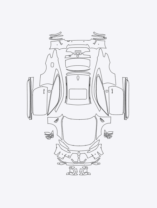 BMW M4 G Series 2021+ Full Car PPF Kit