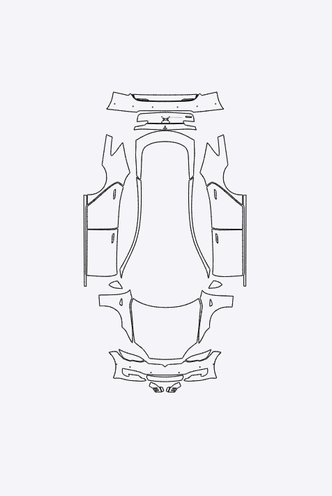 Tesla Model S 2017-2021 Full Car PPF Kit