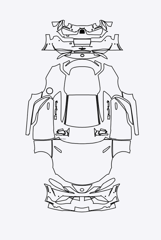 Toyota Supra 2020-2025 Full Car PPF Kit