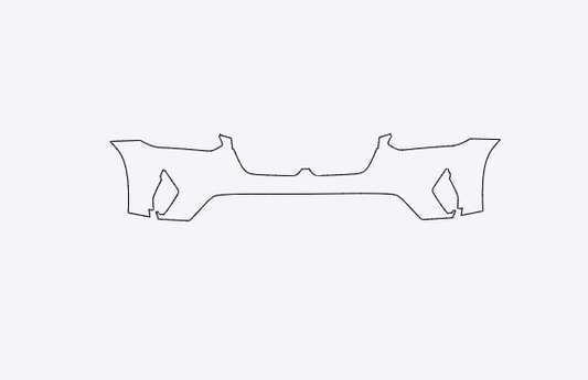 BMW X3 2022-2024 Front Bumper PPF